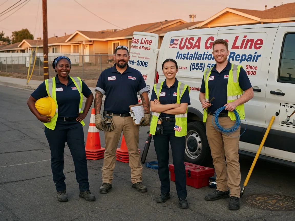 Gas Line Installation company in Central Village, CT